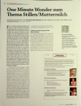 Vorschauseite 1: One Minute Wonder zum Thema Stillen/Muttermilch