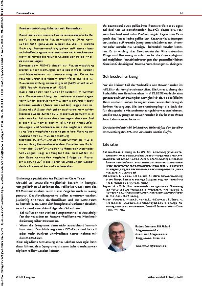 Vorschauseite 3: Sterben im Pflegeheim Eine Untersuchung zur Komplexität von palliativen Situationen