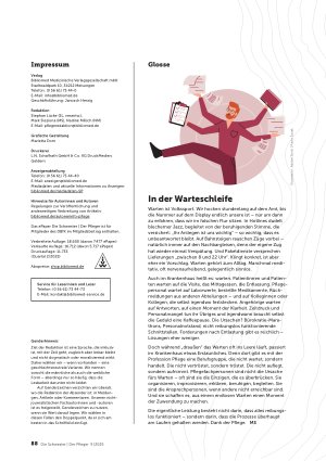 Vorschauseite 2: Zurückgespult Fundstücke aus dem Die Schwester | Der Pfleger-Archiv