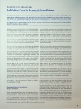 Vorschauseite 1: Palliative Care in humanitären Krisen