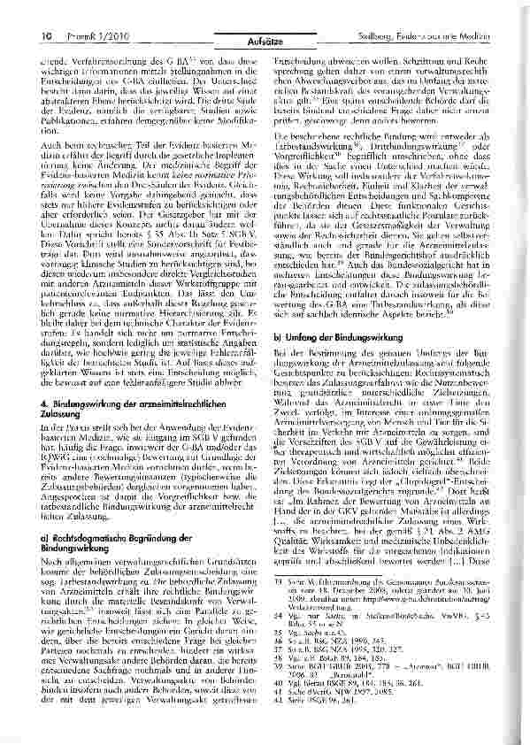 Vorschauseite 6: Evidenz-basierte Medizin als Rechtsbegriff — Funktion, Inhalt und Grenzen