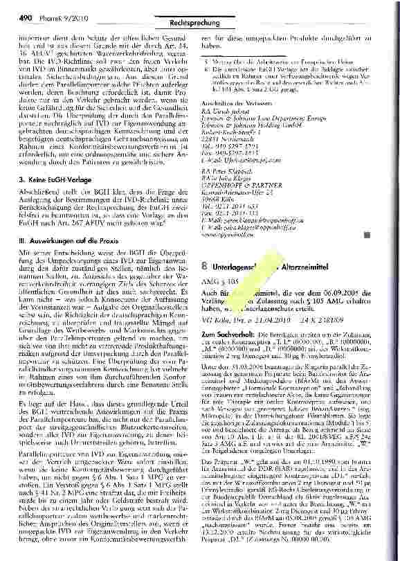 Vorschauseite 6: In-vitro-Diagnostika zur Eigenanwendung (One Touch Ultra)