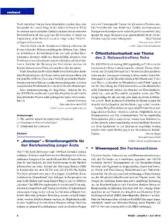 Vorschauseite 4: KKVD-aktuell 2