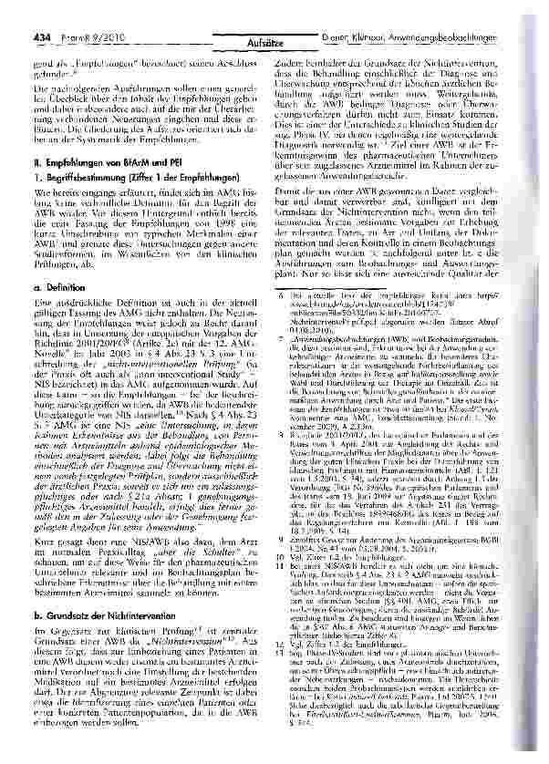 Vorschauseite 2: Neufassung der gemeinsamen Empfehlungen von BfArM und PEI zu Anwendungsbeobachtungen veröffentlicht - Was müssenPharmaunternehmen in der Praxis Neues beachten?