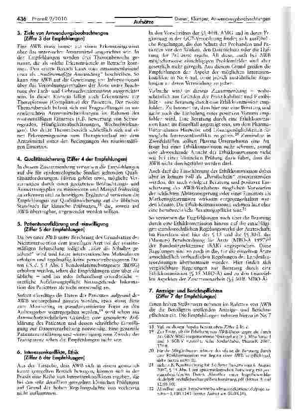 Vorschauseite 4: Neufassung der gemeinsamen Empfehlungen von BfArM und PEI zu Anwendungsbeobachtungen veröffentlicht - Was müssenPharmaunternehmen in der Praxis Neues beachten?