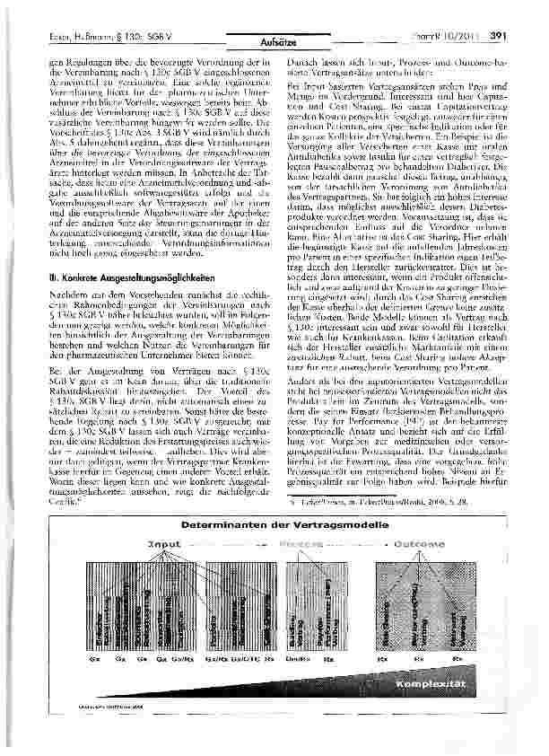 Vorschauseite 3: Verträge nach § 130c SGB V — eine frühe Nutzenbewertung