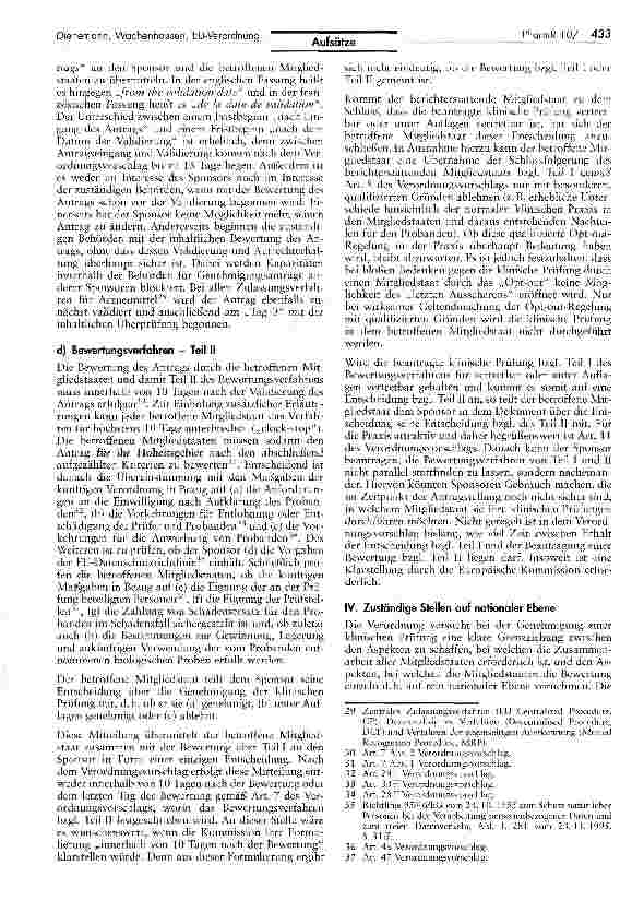 Vorschauseite 5: Der Vorschlag für eine neue EU-Verordnung über klinische Prüfungen - Fortschritt oder Rückschritt?