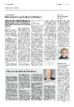 Vorschauseite 1: Was kommt nach dem Scheitern?