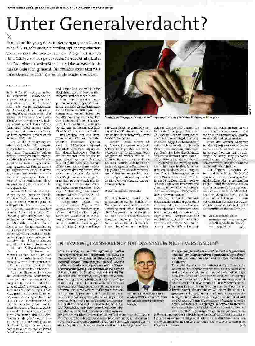 Vorschauseite 1: Unter Generalverdacht?