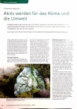 Vorschauseite 1: Aktiv werden für das Klima und die Umwelt