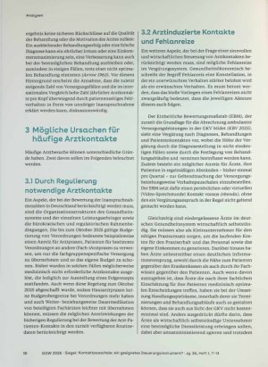 Vorschauseite 4: Kontaktpauschale: ein geeignetes Steuerungsinstrument?
