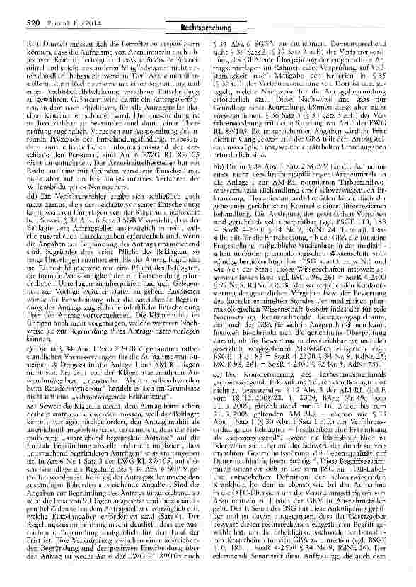 Vorschauseite 5: Aufnahme des Arzneimittels Buscopan® als Standardtherapie zur Behandlung von Reizdarmsyndrom SGB V §§ 34 VI, 91 IV, 92 I 2 Nr. 6