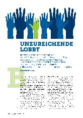 Vorschauseite 1: Unzureichende Lobby