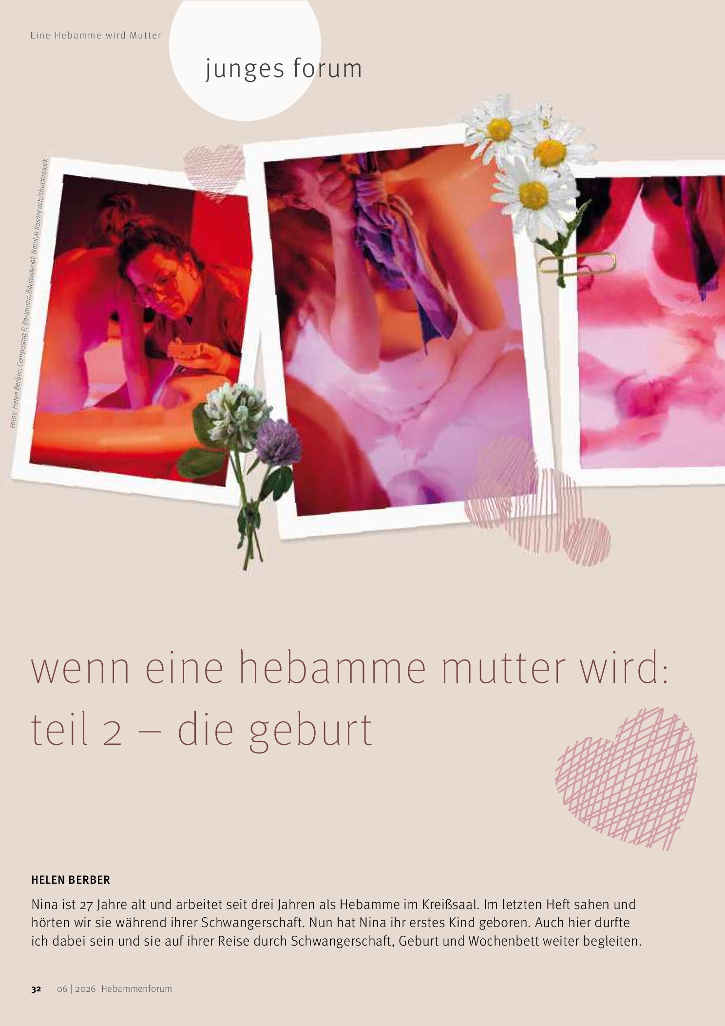 Vorschauseite 1: Wenn eine Hebamme Mutter wird: Teil 2 – Die Geburt