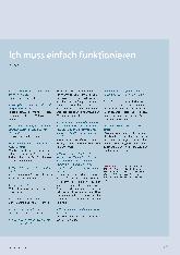 Vorschauseite 1: Ich muss einfach funktionieren.