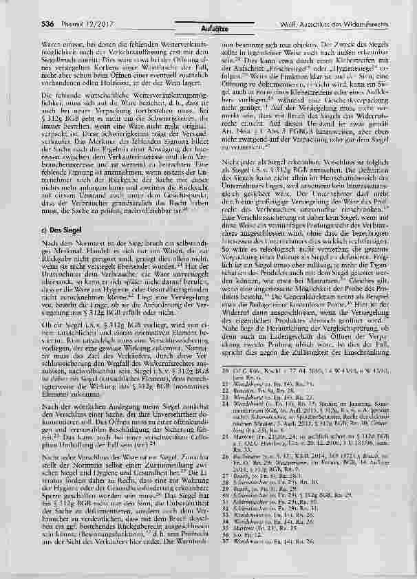 Vorschauseite 4: Ausschluss des Widerrufsrechts gern. § 312g Abs. 2 Nr. 3 BGB beim Fernabsatz von Arzneimitteln