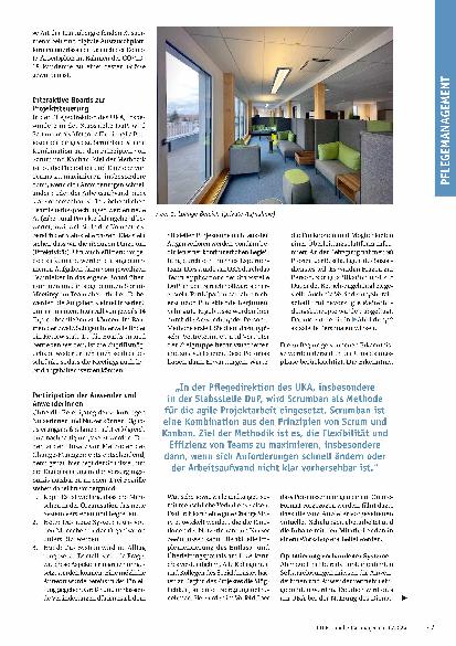 Vorschauseite 2: Wie digital geht Pflegemanagement? Gelebte Digitalisierung im Universitätsklinikum Augsburg.