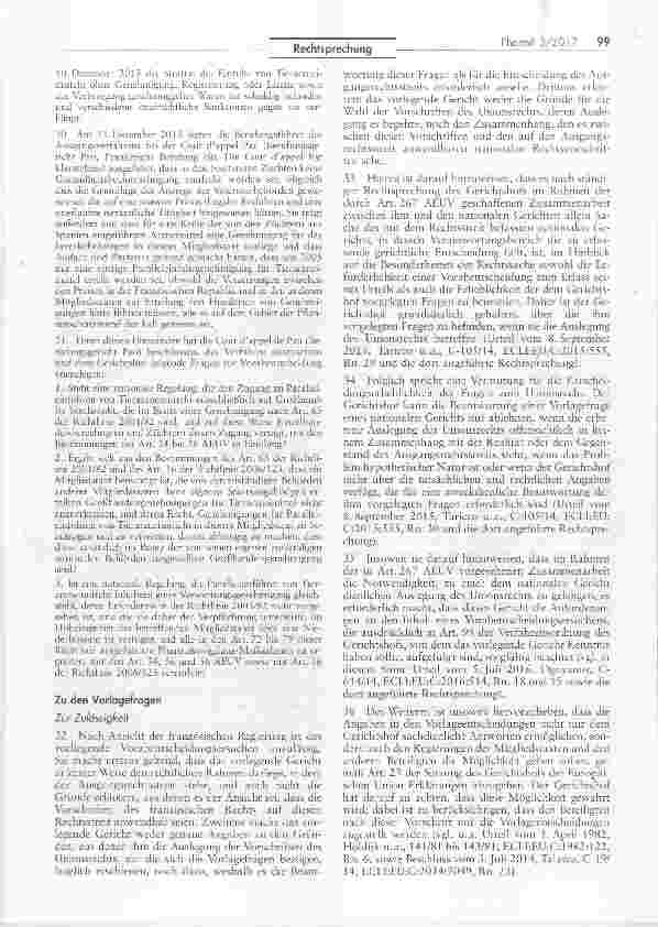 Vorschauseite 5: Paralleleinfuhren von Tierarzneimitteln