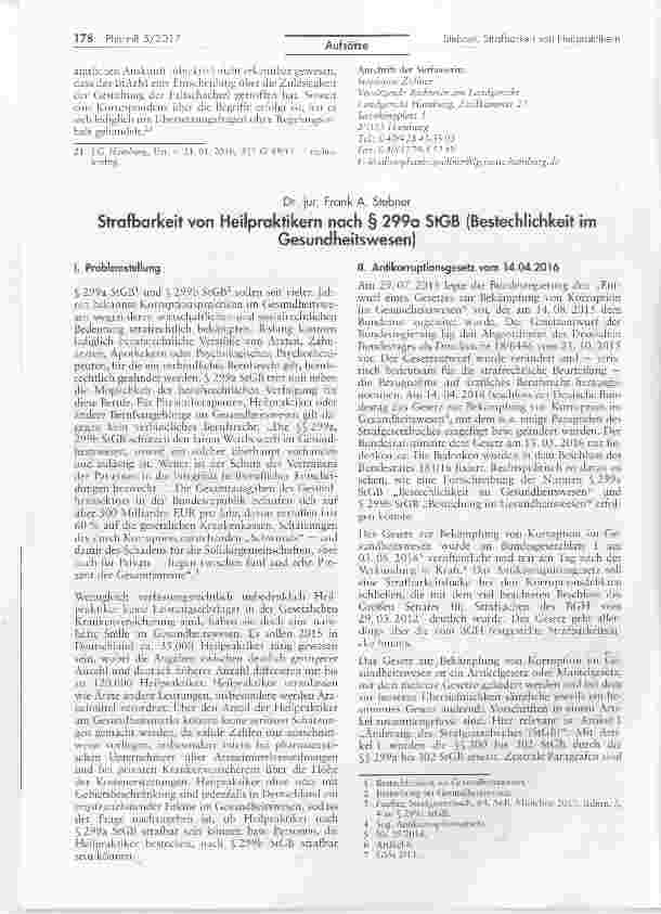 Vorschauseite 5: Aktuelle prozessuale und materiell-rechtliche Fragen im Heilmittelwerberecht