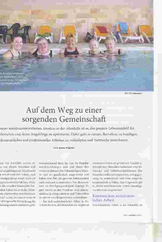 Vorschauseite 1: Auf dem Weg zu einer sorgenden Gemeinschaft