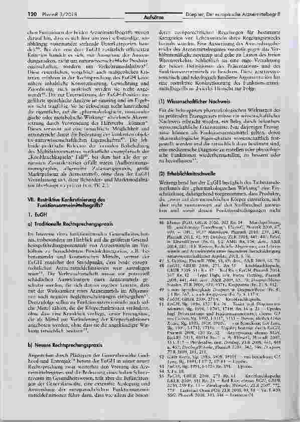 Vorschauseite 5: Der europäische Arzneimittelbegriff in der Rechtsprechung des EuGH