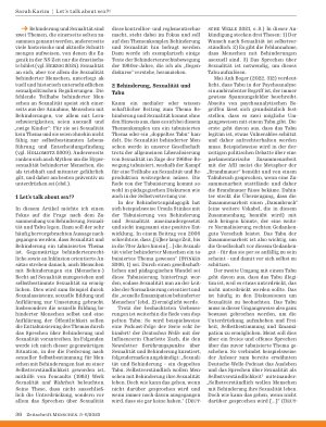 Vorschauseite 3: Let’s talk about sex? !