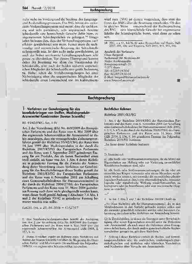 Vorschauseite 6: Der Erstattungsbetrag und insbesondere der Mischpreis in der Rechtsprechung des BSG