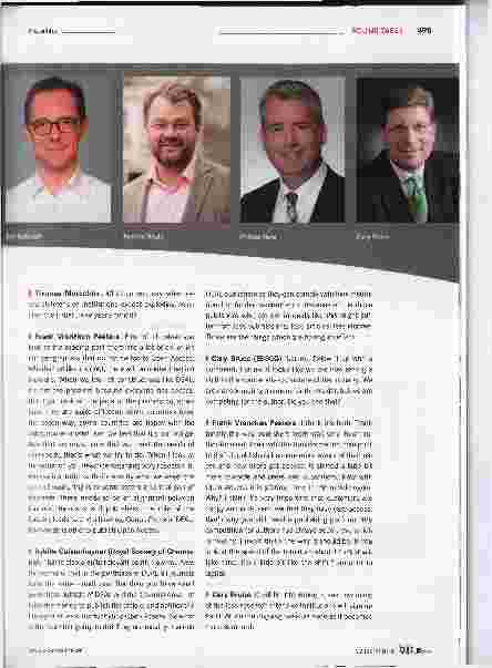 Vorschauseite 3: Springer Nature’s new CEO Frank Vrancken Peeters: A Round Table Talk
