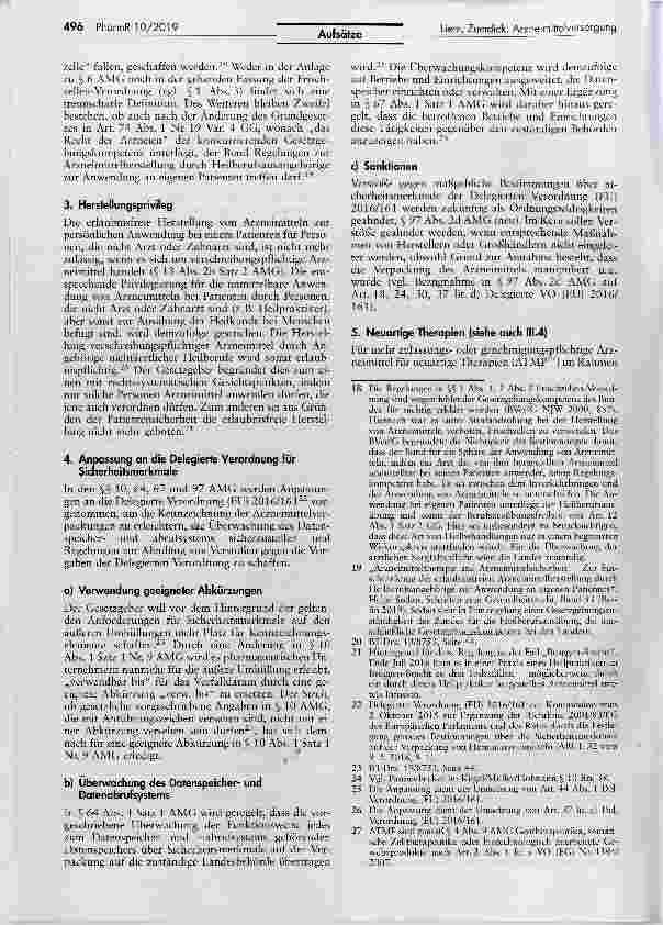 Vorschauseite 4: Das Gesetz für mehr Sicherheit in der Arzneimittelversorgung