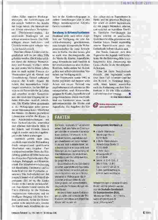 Vorschauseite 2: Ich weiß nicht mehr weiter