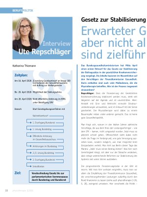 Vorschauseite 1: Erwarteter Gesetzentwurf aber nicht alle Vorschläge sind zielführend