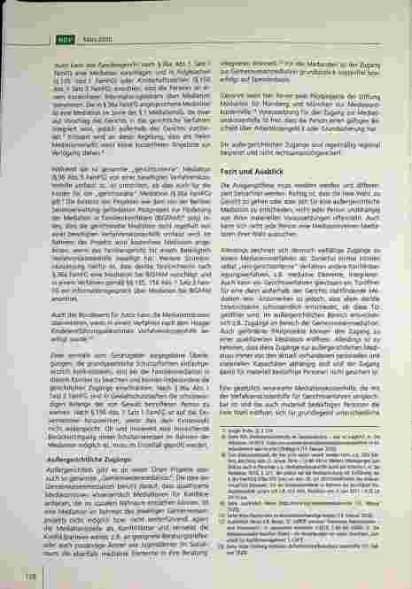 Vorschauseite 2: Wer hat Zugang zur Familienmediation?
