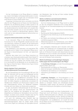 Vorschauseite 2: Dienstplanung unter Personalnot: Strategien für ein funktionierendes Schichtsystem trotz Fachkräftemangel