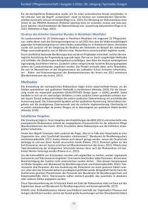 Vorschauseite 4: Ambulante Pflege als KRITIS. Risikoanalysen als systematischer Ansatz zur Betrachtung von Pflegediensten als Kritische Infrastruktur am Beispiel des Arbeiter-Samariter-Bundes in N…