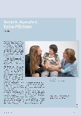 Vorschauseite 1: Auszeit. Ausruhen. Keine Pflichten.