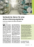 Vorschauseite 1: Verlässliche Daten für eine sichere Versorgungskette