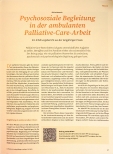 Vorschauseite 1: Psychosoziale Begleitung in der ambulanten Palliativ-Care-Arbeit
