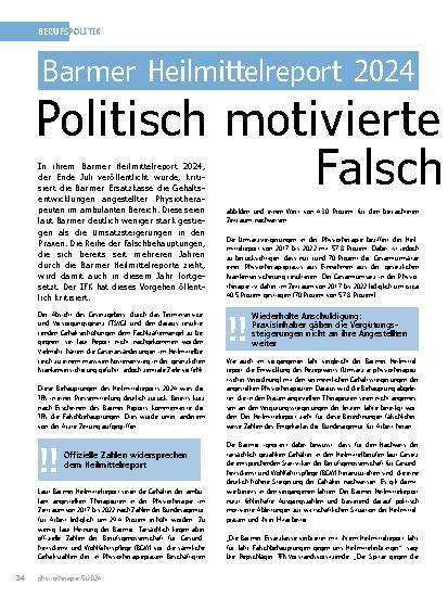 Vorschauseite 1: Politisch motivierte Falschbehauptungen