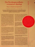 Vorschauseite 2: Das Bundesgesundheitsministerium überlegt Neues im Akademisierungsprozess.