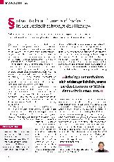 Vorschauseite 1: "Das Recht auf Unerreichbarkeit: In der Freizeit schweigt das Handy"