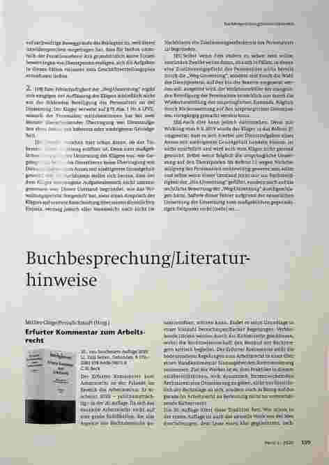 Vorschauseite 4: Zum Beamtenrecht Rechtmäßigkeit einer „Weg- Umsetzung" zur Beseitigung von Beeinträchtigungen des täglichen Dienstbetriebs und Beteiligung des Personalrats an der Umsetzung.