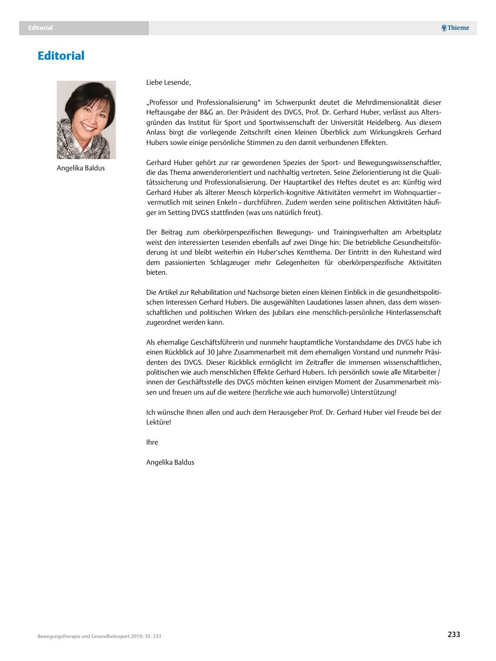 Vorschauseite 1: Editorial