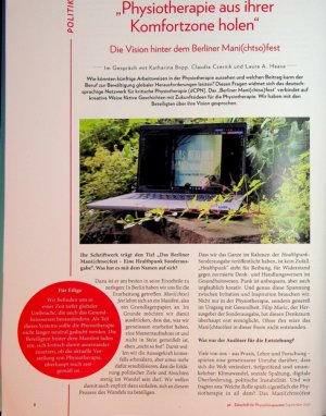 Vorschauseite 1: „Physiotherapie aus ihrer Komfortzone holen“