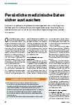 Vorschauseite 1: Persönliche medizinische Daten sicher austauschen
