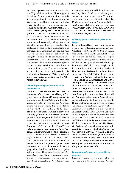 Vorschauseite 2: Genossenschaftliche und gemeinwirtschaftliche Antworten auf die Herausforderungen der Langzeitpflege