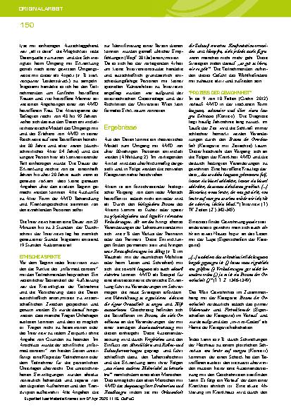 Vorschauseite 5: „Aus einem anderen Blickwinkel betrachten“ Der Umgang mit chronischer altersassoziierter Erkrankung am Beispiel der altersbedingten Makuladegeneration