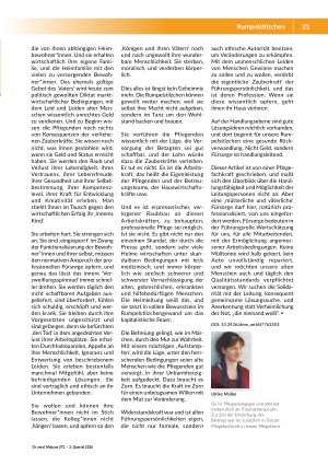 Vorschauseite 2: Rumpelstilzchen. Unreflektierte Herrschaftsstrukturen in der Langzeitpflege und ihre Auflösung