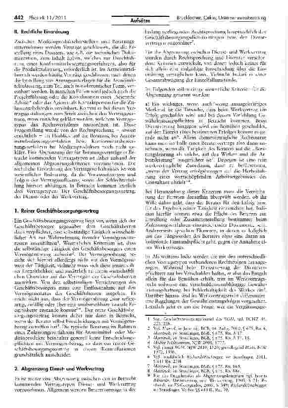 Vorschauseite 2: Unternehmensberatung im Hinblick auf die Zulassung von Arzneimitteln und Medizinprodukten
