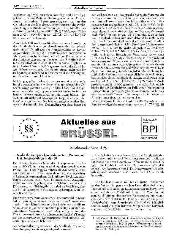 Vorschauseite 5: FSA-Kodex: Verstoß gegen Verbandsregeln UWG § 3 I