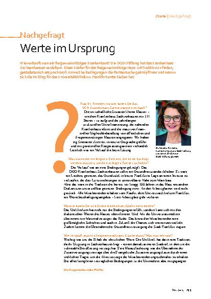 Vorschauseite 1: Werte im Ursprung